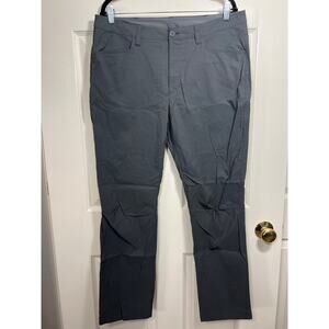 Eddie Bauer Mens 36x30 Active Hiking Outdoor Pants Gray Athleisure
